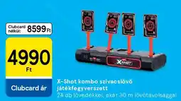 Tesco X-Shot kombo szivacslövő játékfegyverszett ajánlat