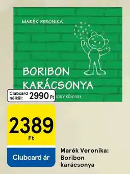 Tesco Marék Veronika: Boribon karácsonya ajánlat