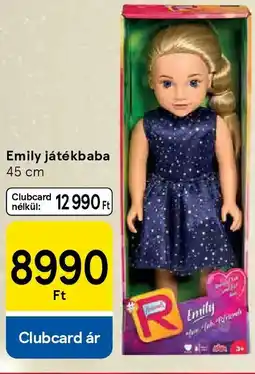 Tesco Emily játékbaba ajánlat