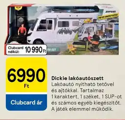 Tesco Dickie lakóautószett ajánlat