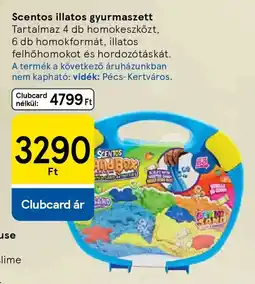 Tesco Scentos illatos gyurmaszett ajánlat