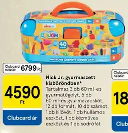 Tesco Nick Jr. gyurmaszett kisbőröndben ajánlat