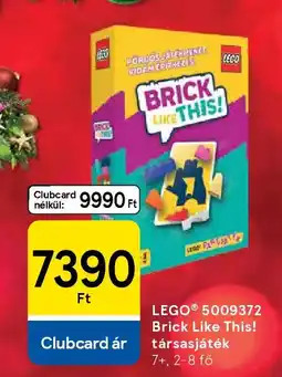 Tesco LEGO 5009372 Brick Like This! társasjáték ajánlat