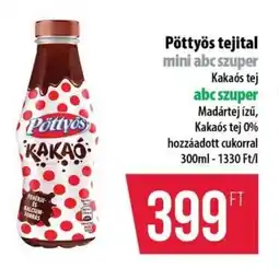 Coop Pöttyös tejital ajánlat