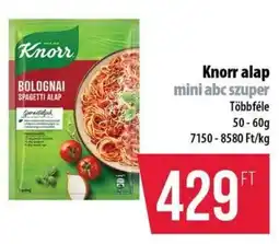 Coop Knorr alap ajánlat