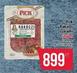 Coop Pick Rákóczi szalámi ajánlat