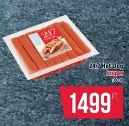Coop 24/7 Hot-Dog ajánlat