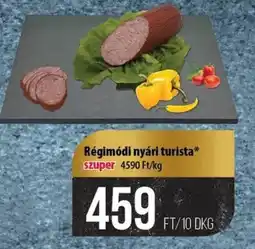 Coop Régimódi nyári turista ajánlat