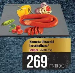 Coop Kometa Útravaló lecsókolbász ajánlat
