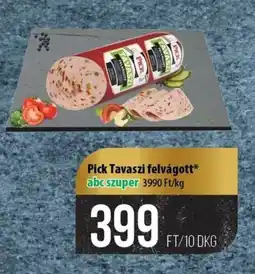 Coop Pick Tavaszi felvágott ajánlat
