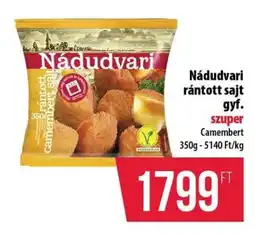 Coop Nádudvari rántott sajt gyf. ajánlat