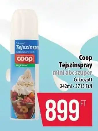 Coop Coop Tejszínspray ajánlat