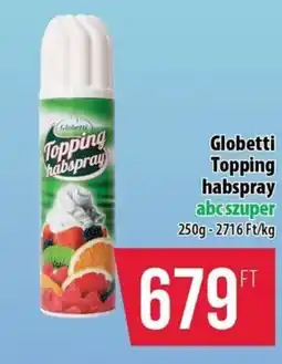 Coop Globetti Topping habspray ajánlat