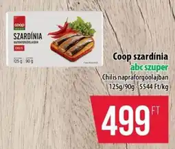 Coop Coop szardínia ajánlat