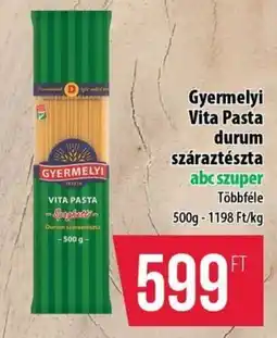 Coop Gyermelyi Vita Pasta durum száraztészta ajánlat