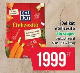 Delikát ételízesítő