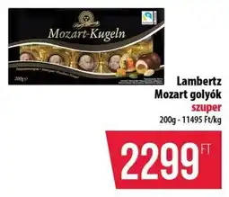 Coop Lambertz Mozart golyók ajánlat
