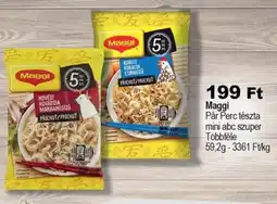 Coop Maggi Pár Perc tészta ajánlat
