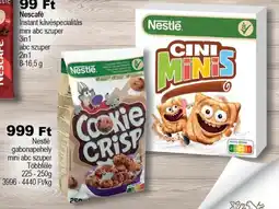 Coop Nestlé gabonapehely ajánlat