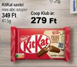 Coop KitKat szelet ajánlat