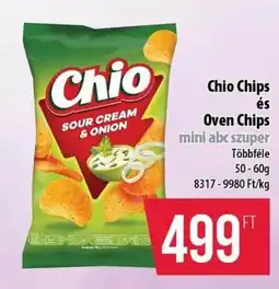 Coop Chio Chips és Oven Chips ajánlat