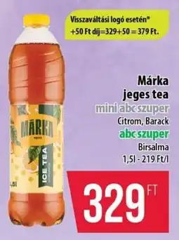 Coop Márka jeges tea ajánlat