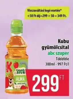 Coop Kubu gyümölcsital ajánlat