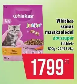 Coop Whiskas száraz macskaeledel ajánlat