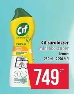 Coop Cif súrolószer ajánlat