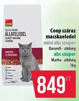 Coop Coop száraz macskaeledel ajánlat
