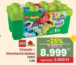 Spar LEGO duplo Classic - Elemtartó doboz 10913 ajánlat