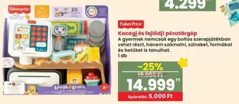 Spar Fisher-Price Kacagj és fejlődj! pénztárgép ajánlat