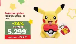 Spar Pokémon plüss ajánlat