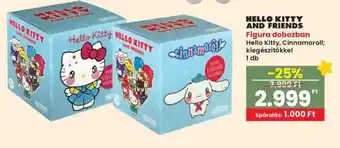Spar HELLO KITTY AND FRIENDS Figura dobozban ajánlat