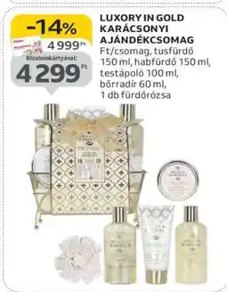 Auchan LUXORY IN GOLD KARÁCSONYI AJÁNDÉKCSOMAG ajánlat