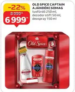 Auchan OLD SPICE CAPTAIN AJÁNDÉKCSOMAG ajánlat