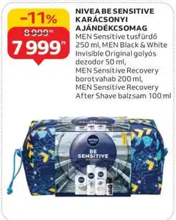 Auchan NIVEA BE SENSITIVE KARÁCSONYI AJÁNDÉKCSOMAG ajánlat