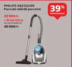 Auchan PHILIPS XB2122/09 Porzsák nélküli porszívó ajánlat