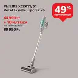 Auchan PHILIPS XC2011/01 Vezeték nélküli porszívó ajánlat