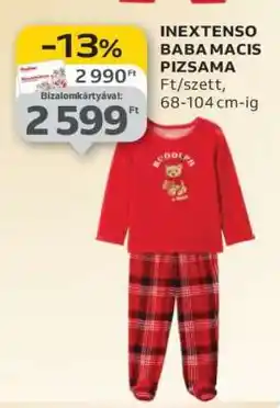Auchan INEXTENSO BABA MACIS PIZSAMA ajánlat