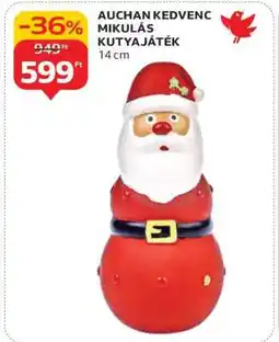 Auchan AUCHAN KEDVENC MIKULÁS KUTYAJÁTÉK ajánlat