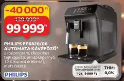Auchan PHILIPS EP0820/00 Automata Kávéfőző ajánlat