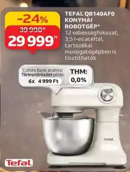 Auchan TEFAL QB140AF0 KONYHAI ROBOTGÉP ajánlat