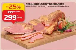 Auchan Régimódi füstölt bordaporc ajánlat