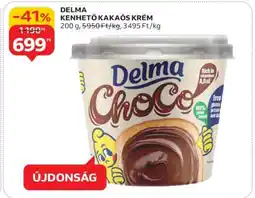 Auchan DELMA KENHETŐ KAKAÓS KRÉM ajánlat