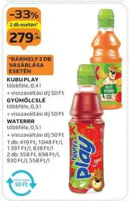 Auchan KUBU PLAY ajánlat