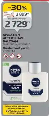 Auchan NIVEA MEN after shave balzsam ajánlat