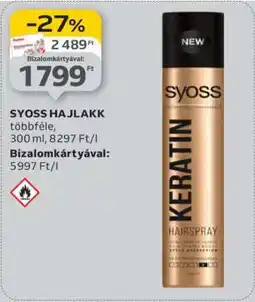 Auchan SYOSS HAJLAKK ajánlat
