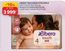 Auchan LIBERO TOUCH BUGYIPELENKA ajánlat
