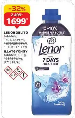 Auchan LENOR Öblítő ajánlat